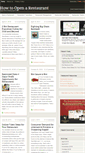 Mobile Screenshot of openarestaurant.net